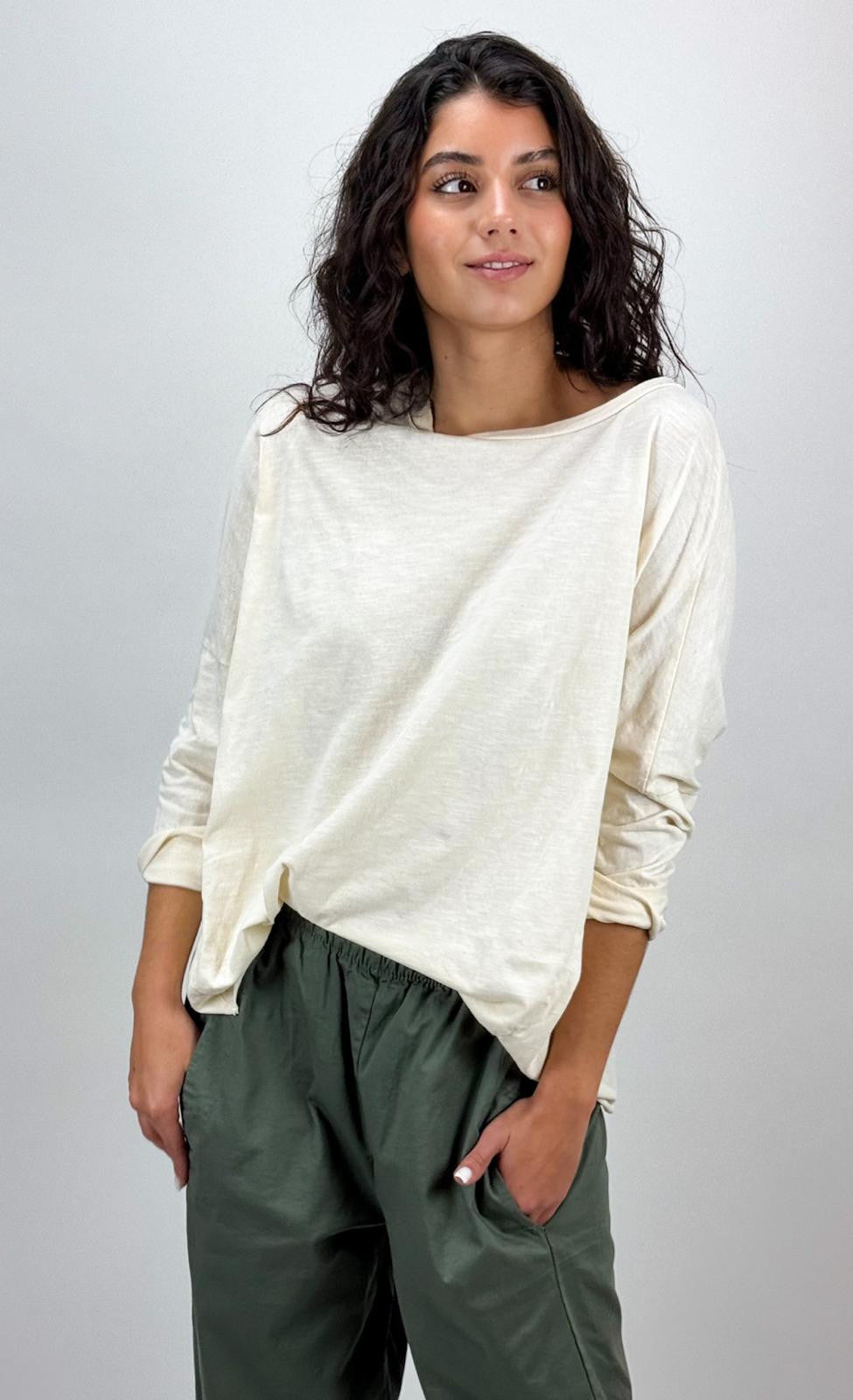 Top Loïs Ecru