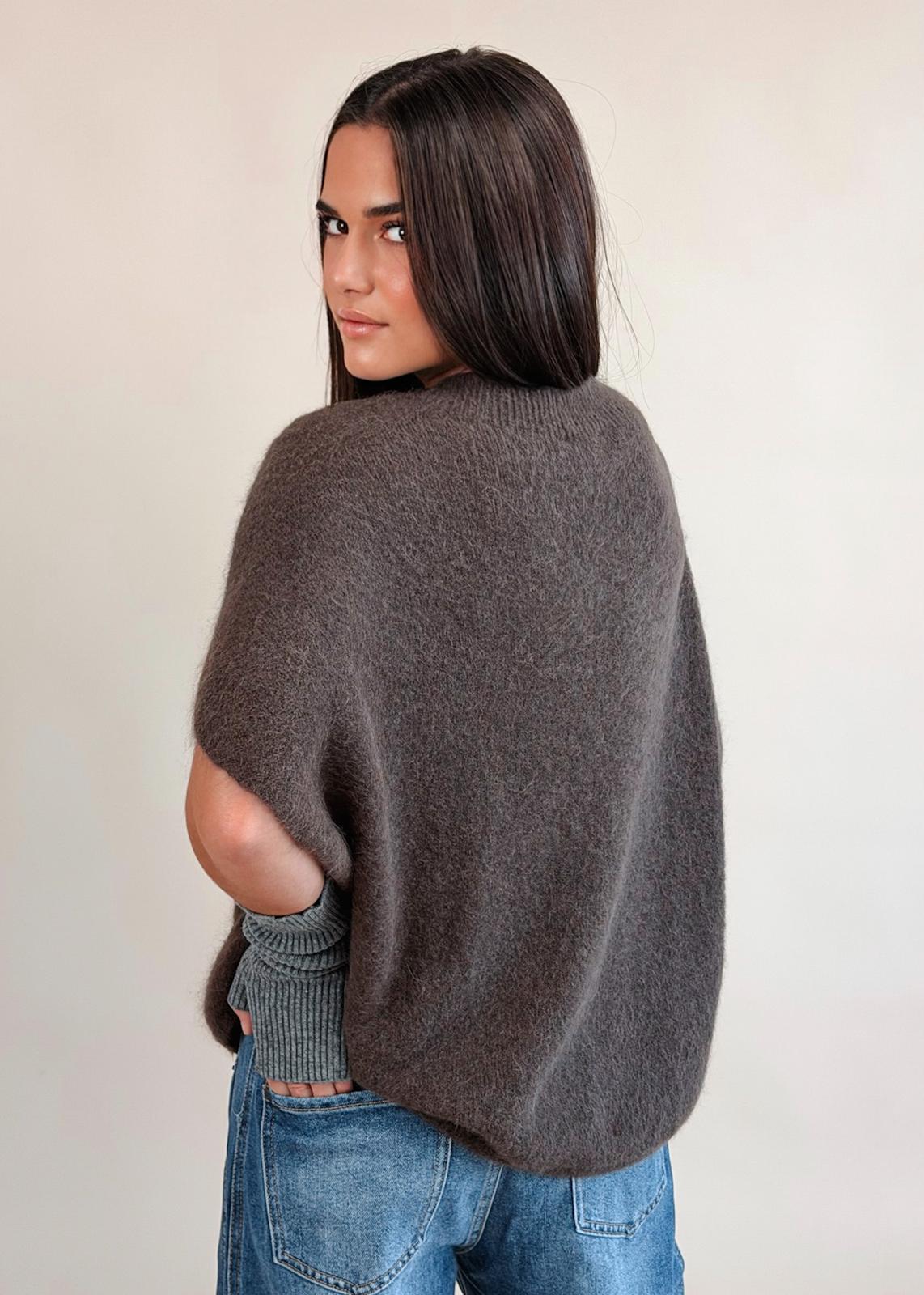Pull Bruce Laine Alpaga Choco