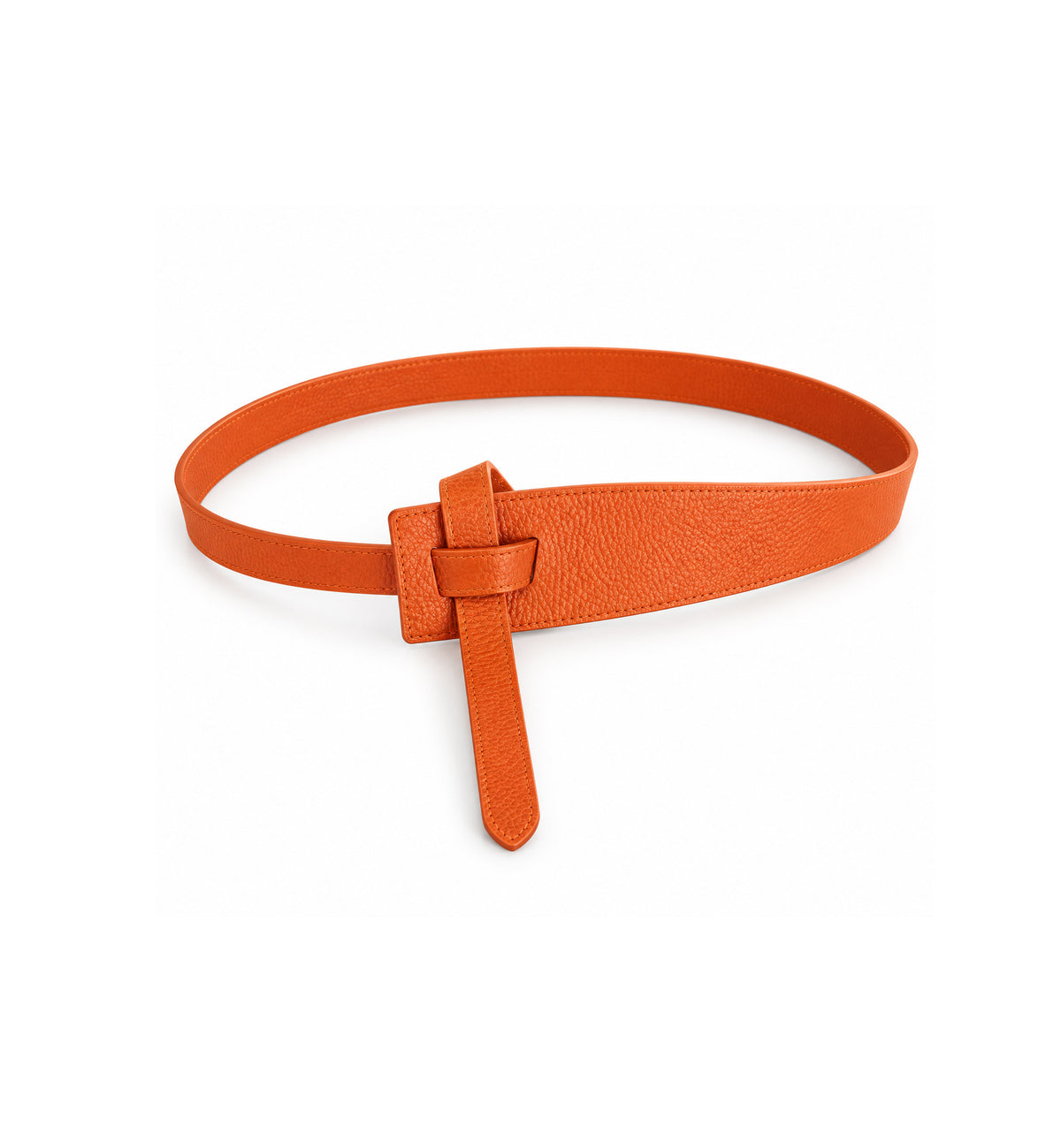 Ceinture Cuir Daytona Orange