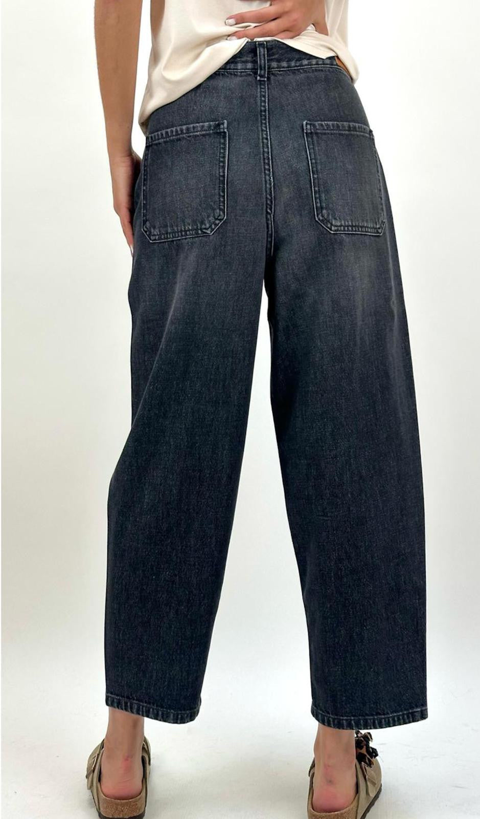 Jeans Oscar gris  Délavé