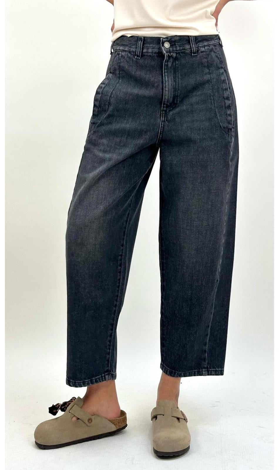 Jeans Oscar gris  Délavé