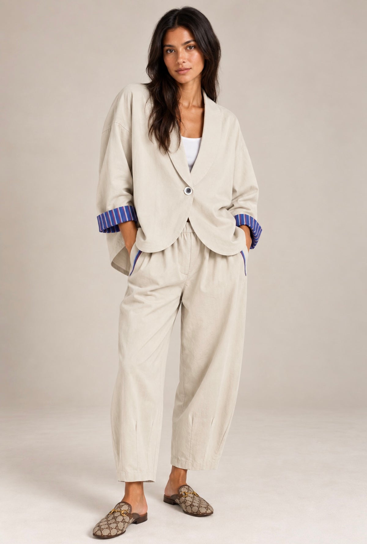 Pantalon Arès Craie