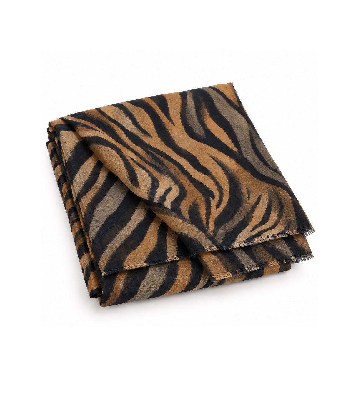 Echarpe Bengale Laine Camel